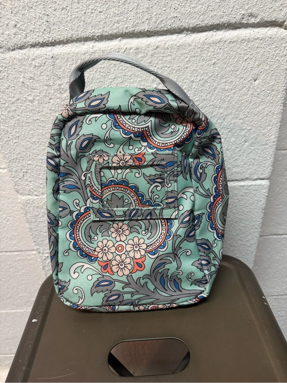 Vera Bradley Mint Paisley Insulated Tote